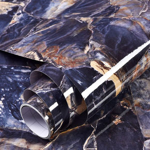 Papier peint autocollant à prix d'usine, sûr pour les sols, les carreaux, la décoration intérieure, autocollant en marbre pour la décoration intérieure, luxe - Product Image 1