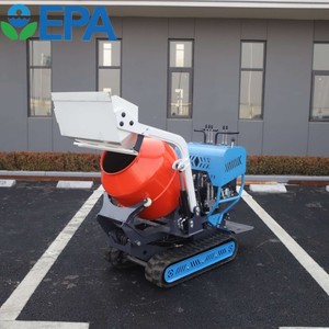 Hydraulic Cement Mixer With Replaceable Paddle And Safety Lid Excavator Concrete Mixing Bucket - Product Image 1
