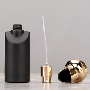 Flacon vaporisateur de parfum en verre rechargeable de haute qualité 30 ml, distributeur cosmétique portable de voyage, design à pression - Product Image 4