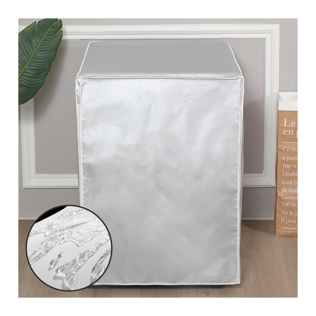 Waterproof Dustproof Eco-Friendly Oxford Fabric Washing Machine & Dryer Cover for Top/Front Load Machines Kitchen Use