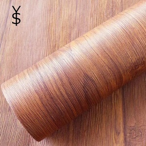 Couleur personnalisée odeur moins de grain de bois de pvc de meubles <span class=keywords><strong>film</strong></span> <span class=keywords><strong>film</strong></span> décoratif de pvc pour sols - Product Image 2