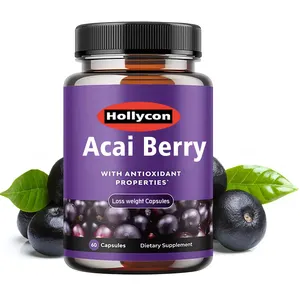 OEM Skin Whitening Pill Acai Berry Capsules Acai Berry Extra Supplement Improve Eyesight And Skin Care Anthocyanin Supplement