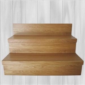 Custom Stair <strong>Riser</strong> Indoor Staircase Treads Solid <strong>Wood</strong> Stair <strong>Step</strong> Stair Treads and <strong>Risers</strong> - Product Image 1