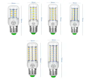 Lampes <span class=keywords><strong>LED</strong></span> E27 pour usage hôtelier, dissipateur thermique en céramique, matériau PC, blanc chaud 3500K, certifiées ROHS, durée de vie de 50 000 heures, décoration de chambre - Product Image 6