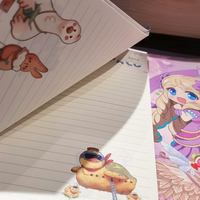 Carnet de notes scolaire personnalisé par le fabricant, spirale, kawaii, kraft, imprimé, 100 feuilles, cadeau