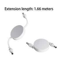 Nouveaux câbles de conception Starlink Mini, télescopiques, ignifuges, en PVC, cordon d'alimentation CC 5521, câble de charge pour Starlink Mini