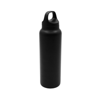 Tasse thermos portable en acier inoxydable de 600ml, vente en gros personnalisée, bouteille de sport portable sous vide