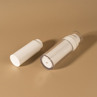Bouteilles de distributeur de crème sans air de haute qualité 30ml/50ml/100ml PP Conception remplaçable pour les pots de crème pour le visage en PP vides pour les soins de la peau