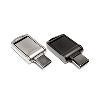 Nueva Mini Memoria USB Giratoria OTG Tipo-C 2.0/3.0 de 16GB-128GB, Memoria Flash Externa Metálica de 8g para Móvil y Portátil
