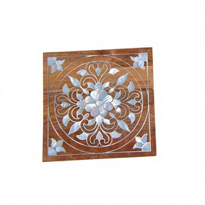 LuxeWood Pearl Haven <b>Box</b> Premium Handmade <b>Wooden</b> Acrylic Candy Holder with Shell Inlay for Ramadan Iftar, Eid & Elegant Interior - Product Image 1