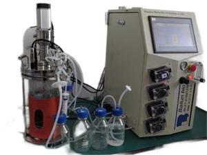 Động Vật Có Vú đình chỉ văn hóa tế bào bioreactor phòng thí nghiệm cơ khí khuấy 20L thủy tinh áp lực tàu động cơ băng ghế dự bị hàng đầu - Product Image 2