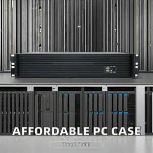 Giá tốt nhất 2U Rack mount Chassis nhôm USB PC Bo mạch chủ IPC tháp máy tính MicroATX/catx/CBX trường hợp FAN COOLER máy chủ - Product Image 3