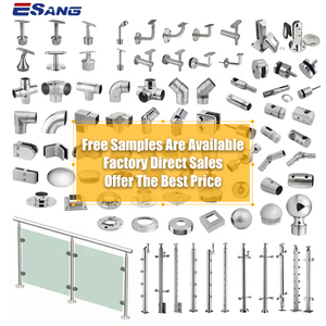 ESANG 304 316 Conception de <span class=keywords><strong>grille</strong></span> de balcon en acier inoxydable à tige solide - Product Image 2