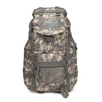 Tas ransel taktis cocok untuk luar ruangan, tas punggung kapasitas besar anti-maling GPS Anti pencurian, perlengkapan petualangan luar ruangan harga grosir
