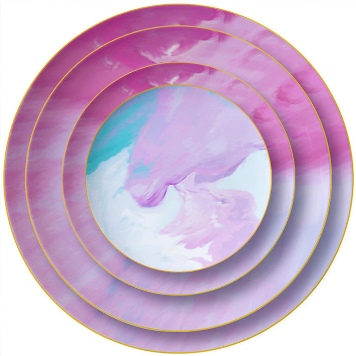 จาน4ชิ้น