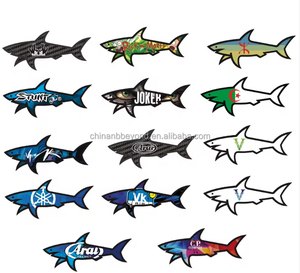 226 Blnieece Pegatinas 3D Impermeables Paul Et Shark para Decoración de Tablets, Móviles, Neveras, Equipaje, CP Jul Omerta Vrunk Shark Sticker - Product Image 4
