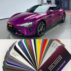 <span class=keywords><strong>Film</strong></span> de protection de peinture pour voiture en vinyle TPU Premium <span class=keywords><strong>Twilight</strong></span> Rose – <span class=keywords><strong>Film</strong></span> de changement de couleur pour voiture - Product Image 5