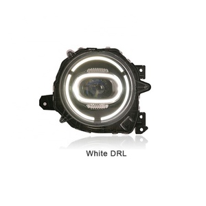 SANVI 2 pièces Ensemble de phares 12V Jaune pour SUZUKI JIMNY 2018 2019 2020 LED Feux de croisement/route avec DRL LED Clignotants LED Lampe LED - Product Image 3