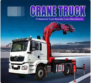 <span class=keywords><strong>Camion</strong></span> <span class=keywords><strong>tracteur</strong></span> Shacman équipé d'une <span class=keywords><strong>grue</strong></span> pliante à articulation de 20 tonnes à vendre - Product Image 4