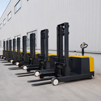 Gerbeur semi-électrique certifié CE de 2 tonnes et 2 mètres, chariot élévateur électrique à conducteur marchant avec une capacité de levage élevée
