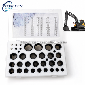 Kit de joints toriques EC55 EC210 EC360 EC460, assortiment de joints toriques, boîte de joints toriques pour pièces <span class=keywords><strong>Volvo</strong></span> - hydraulique - embrayage, concasseur à béton, mélangeur d'asphalte - Product Image 1