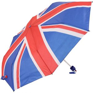 Paraguas Mini Plegable de 3 Secciones con Diseño de la Bandera Británica Union Jack para Promoción - Product Image 2