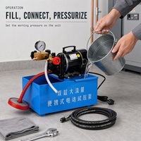 Testeur de pression d'eau électrique haute pression DSY-50 avec moteur en cuivre à surpression rapide pour la détection de pression des canalisations de lutte contre l'incendie et de la plomberie