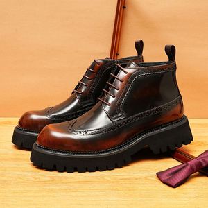 High-End Luxury Cowhide Practical and Luxury Latest Style Fashionable Italian Style Business Formal Men's Shoes - Product Image 5