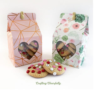 2022 nóng Bán Các Loại khác nhau của bánh rán Cookie Trung Quốc giấy bao bì các tông hộp với cửa sổ - Product Image 6