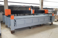 Machine de découpe à eau 5 axes avec 15% de réduction pour la pierre, le marbre, le granit, l'ardoise, machine à jet d'eau CNC
