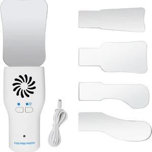 Dental Fog-Free Intraoral Photography Stainless Steel Mirror LED Light Battery-Powered Multi-Purpose <b>Teeth</b> <b>Whitening</b> Accessory - Product Image 1