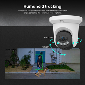 Caméra de sécurité réseau intelligente OEM sans logo HD 3MP CMOS, vision nocturne couleur infrarouge WiFi 5G/2.4G, détection humaine, <span class=keywords><strong>Cloud</strong></span> - Product Image 3