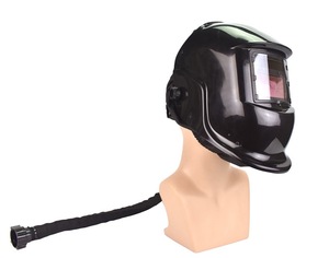 Paquete PAPR: Máscara Facial Completa, Filtros de Gas, Batería de Repuesto, Respirador Eléctrico <span class=keywords><strong>con</strong></span> Suministro de Aire, Máscara de Soldadura <span class=keywords><strong>con</strong></span> Oscurecimiento Automático - Product Image 2