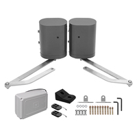 Moteur de portail automatique à double bras à ouverture automatique de type solaire bi-pliant 500 kg Sgc01 Wi-Fi