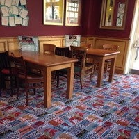 Moquette Jacquard Tissée à la Machine en Laine Axminster de Luxe à Poil Long, Adaptée aux Animaux Domestiques, pour Hall d'Hôtel 5 Étoiles, Hôtellerie Émirats Arabes Unis et Arabie Saoudite