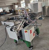 Nouvelle machine à gâteaux à la crème en forme de poisson Delimanjoo coréenne, haute productivité, acier inoxydable, gaz/électrique, légère