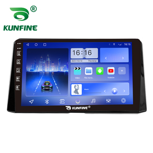 Pour TOYOTA <span class=keywords><strong>COROLLA</strong></span> 2019 10.1 pouces QLED écran Headunit dispositif Double 2 Din voiture stéréo GPS Navigation Android autoradio - Product Image 1