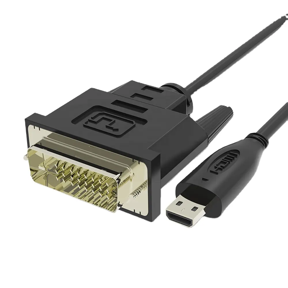 Xput vergoldeter Micro-HDMI-Stecker auf <span class=keywords><strong>DVI</strong></span> 24 1 <span class=keywords><strong>DVI</strong></span>-D DVID-Stecker Adapter kabel Micro HDMI <span class=keywords><strong>DVI</strong></span> Kabel 6FT 1.8M