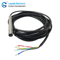 Sensor de Oxígeno Disuelto (OD) Digital Industrial RS485 Modbus en Línea para Acuicultura