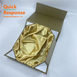 Op maat gemaakte magnetische verpakkingsdozen fabriek luxe zwart gouden geschenkdoos vouwdoos magnetisch voor energiedrankjes dranken geschenkset - Product Image 2