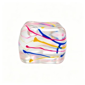 Super Solid Squish Cube <b>Squeeze</b> <b>Ball</b> 5.5Cm TPR Stress Relief Toy For Kids Age 8 13 Years Unisex Fidget Cube - Product Image 3