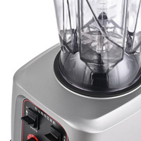 Mixeur Commercial 2,5 L 1500 W avec Base Antidérapante, Bol en PC Alimentaire, Commande par Bouton, pour Smoothies, Restauration et Cuisine Professionnelle