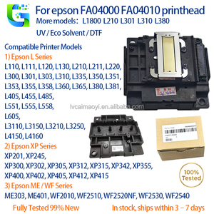 หัวพิมพ์ L3150 สำหรับเครื่องพิมพ์ <span class=keywords><strong>Epson</strong></span> L3210 L3153 L121 L210 L301 <span class=keywords><strong>L3110</strong></span> L3116 L3118 L3156 L3166 L3168 L3218 FA04010 - Product Image 2
