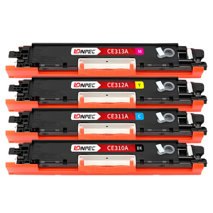 Cartouche de toner noire compatible Lonpec CE310A Bk/CE311A C/CE312A Y/<span class=keywords><strong>CE313A</strong></span> M pour HP CP1025/1025NW/LBP7010/7018 1200/1000 pages - Product Image 5