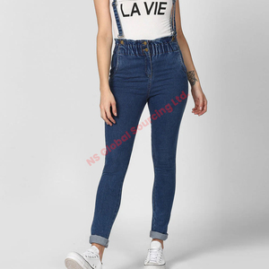 กางเกงผ้ายีนส์ผู้หญิงผ้าทนทานใส่สบายสไตล์ติดทนนานเหมาะสำหรับสวมใส่ในชีวิตประจำวันรับประกันความพึงพอใจอย่างมาก - Product Image 6