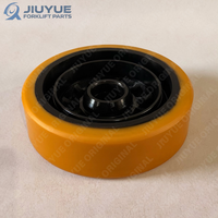 Nouvelle roue de charge robuste en PU 330*100-73mm avec roulement à billes et roulement à rouleaux pour la série CROWN ESR, usage commercial, référence 816357