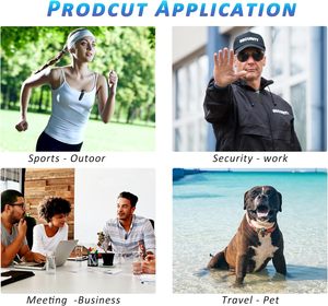 迷你机身摄像头1080P 64GB内置内存120广角笔形可穿戴便携式安全摄像机 - Product Image 2