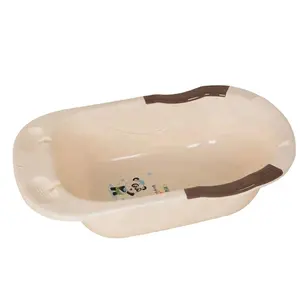 Hot Sale Artikel für Neugeborene Komfortable und sichere Wäsche Badezimmer Freistehende Einweichen Tragbare Single Mini Kunststoff Baby Badewanne
