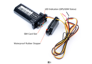 2G không thấm nước có dây Xe GPS Tracker với thời gian thực phát hiện ACC Geofence SOS & giám sát chức năng thiết bị vị trí cho xe ô tô - Product Image 3