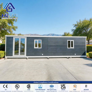 Casa Contenedor Expandible de Lujo con Interior Moderno, Capacidad de Carga de Nieve de 1.5kN, de 20, 30 y 40 Pies, Casa Pequeña Aislada de 1, 2, 3, 4 y 5 Dormitorios, Tipo Bungalow - Product Image 1